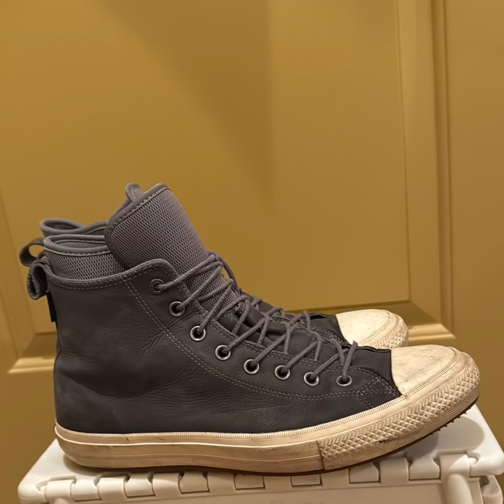 CONVERSE Waterproof Nubuck Hightop Sneakers